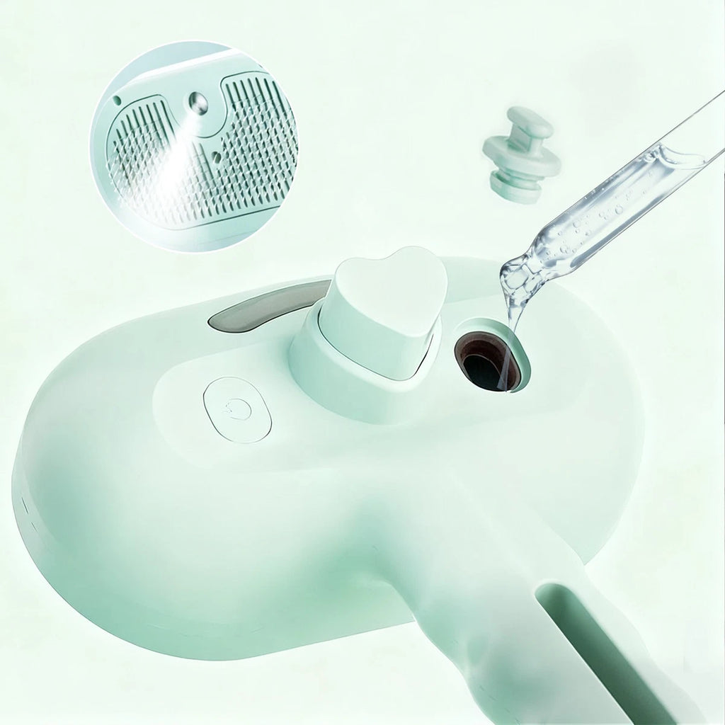 Pet Tool with Hair Removal, Steam Spray Massage and Brush Function for Cats Dogs|127559619253