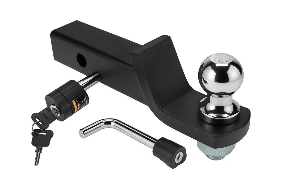 Trailer Hitch Ball Mount, for 2" Receiver with 2-5/16" Ball 2" Drop 7500 lbs