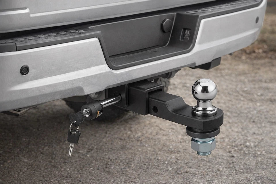 Trailer Hitch Ball Mount, for 2" Receiver with 2-5/16" Ball 2" Drop 7500 lbs